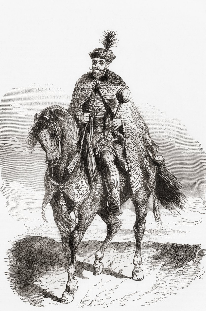 Gabriel Bethlen, 1580-1629, Ward and Locks Illustrated History of the World, pub. 1882 körül alkotó: English School