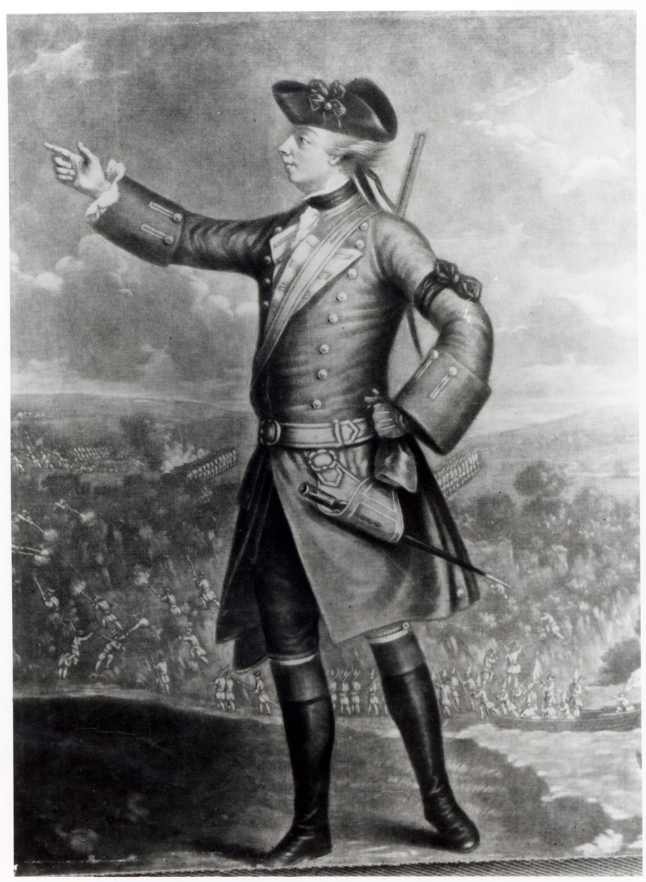 James Wolfe tábornok (1727-59) alkotó: English School