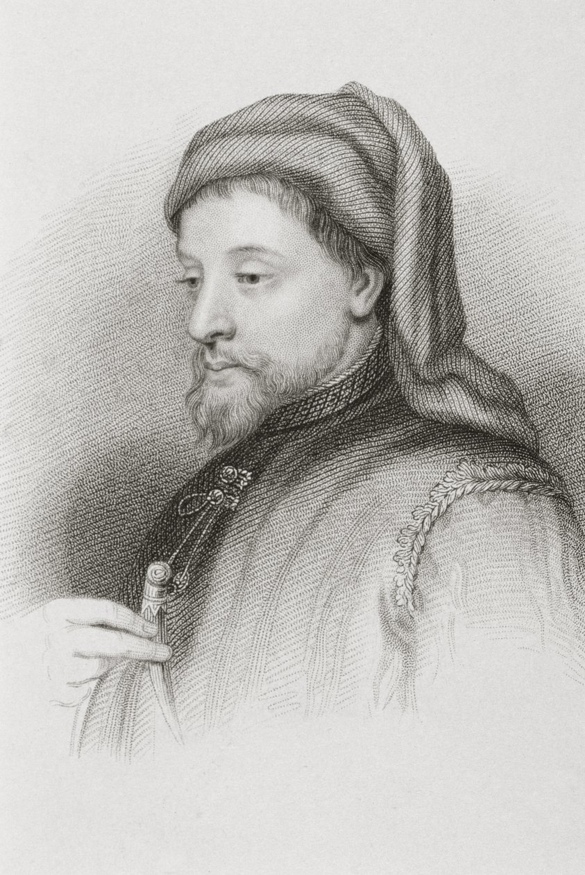 Geoffrey Chaucer (c.134243-1400) alkotó: English School