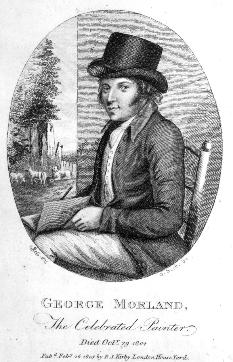 George Morland, metszett G.Scott, 1805 alkotó: English School