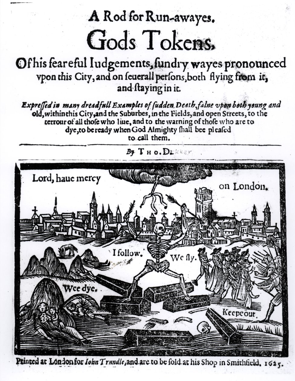 Isten zsetonjai, Egy rúd szökötteknek, 1625 alkotó: English School
