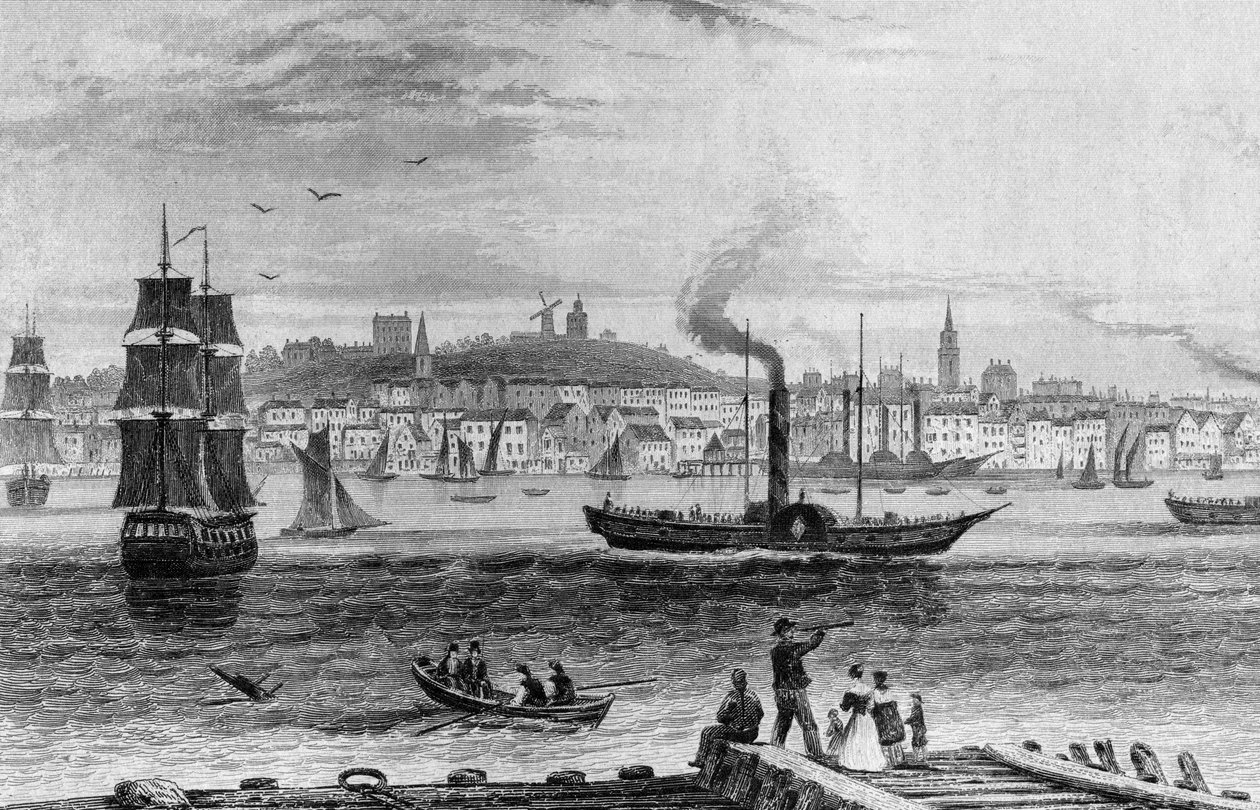 Gravesend, Kent, 1830 körül alkotó: English School