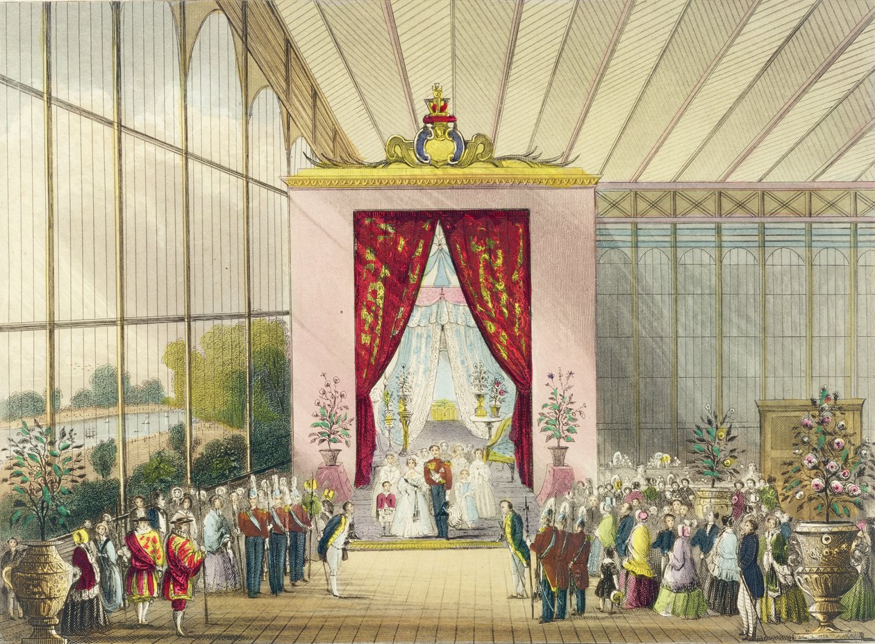 Nagy kiállítás, 1851: Her Majestys Boudoir, Chevanne, pub. a Read & Co. alkotó: English School