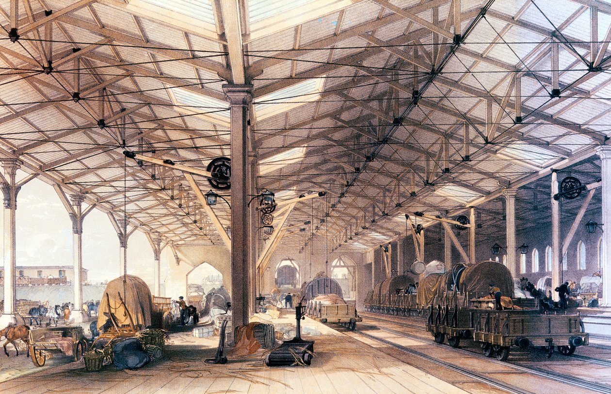 Great Western Railway: Bristolban található teherpályaudvar alkotó: English School