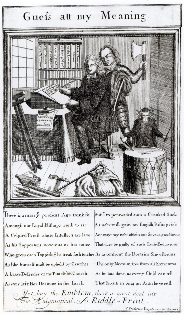 Találd ki az én értelmemet, 1709 (lásd még: 250750) alkotó: English School