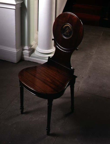 Lancashire-i Gillows szék, 1785 (mahagóni) alkotó: English School