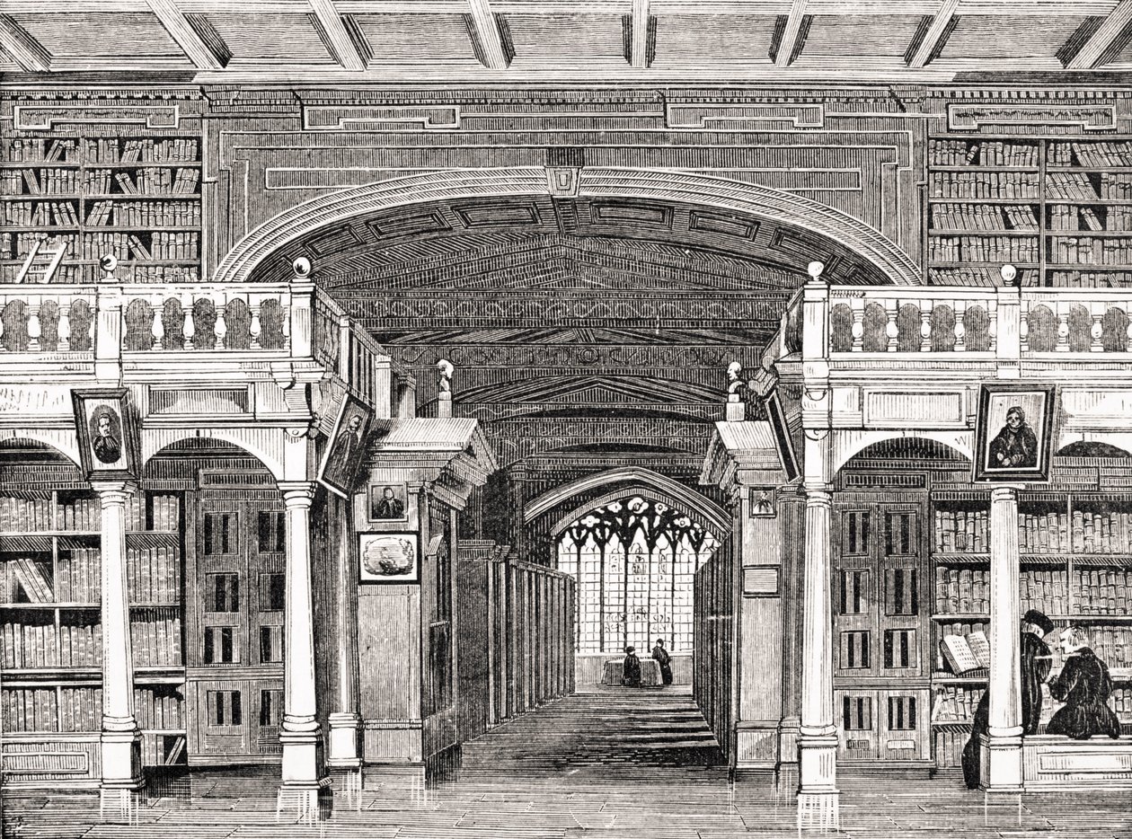 A Bodleian Library belseje, Lord Brougham és mások „Old England