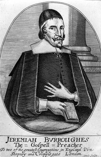 Jeremiah Burroughes (1599-1646), metszett Cross alkotó: English School