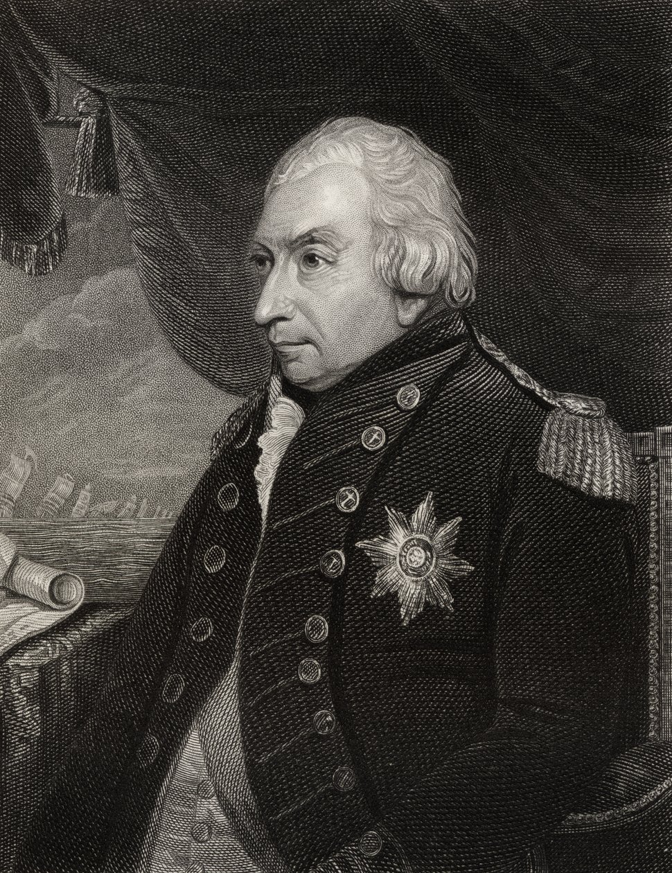 John Jervis (1735-1823) St. Vincent 1. grófja alkotó: English School