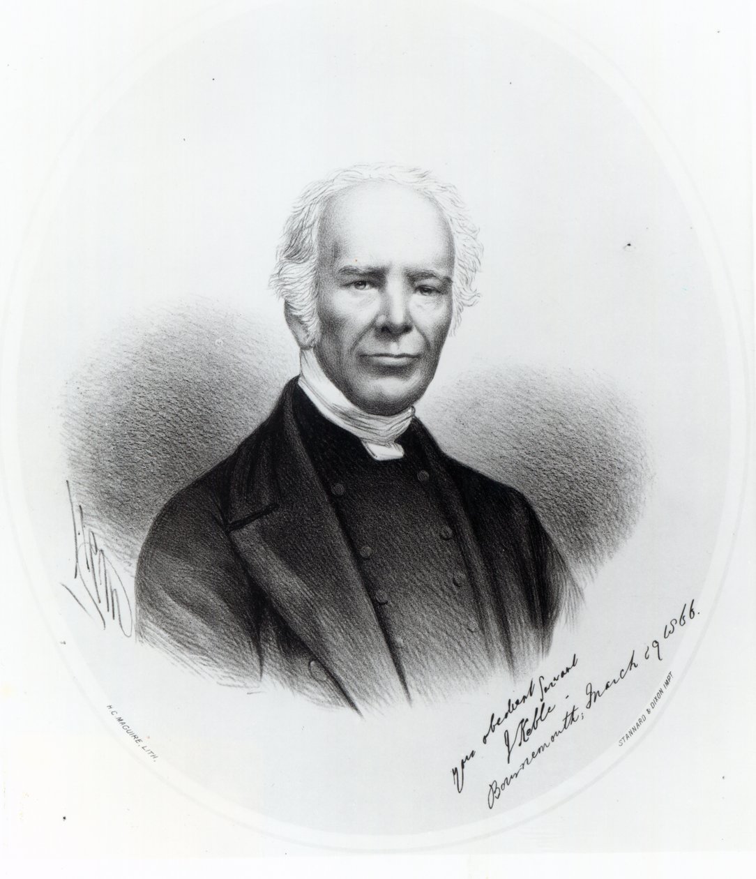 John Keble, 1866 (litográfia) alkotó: English School