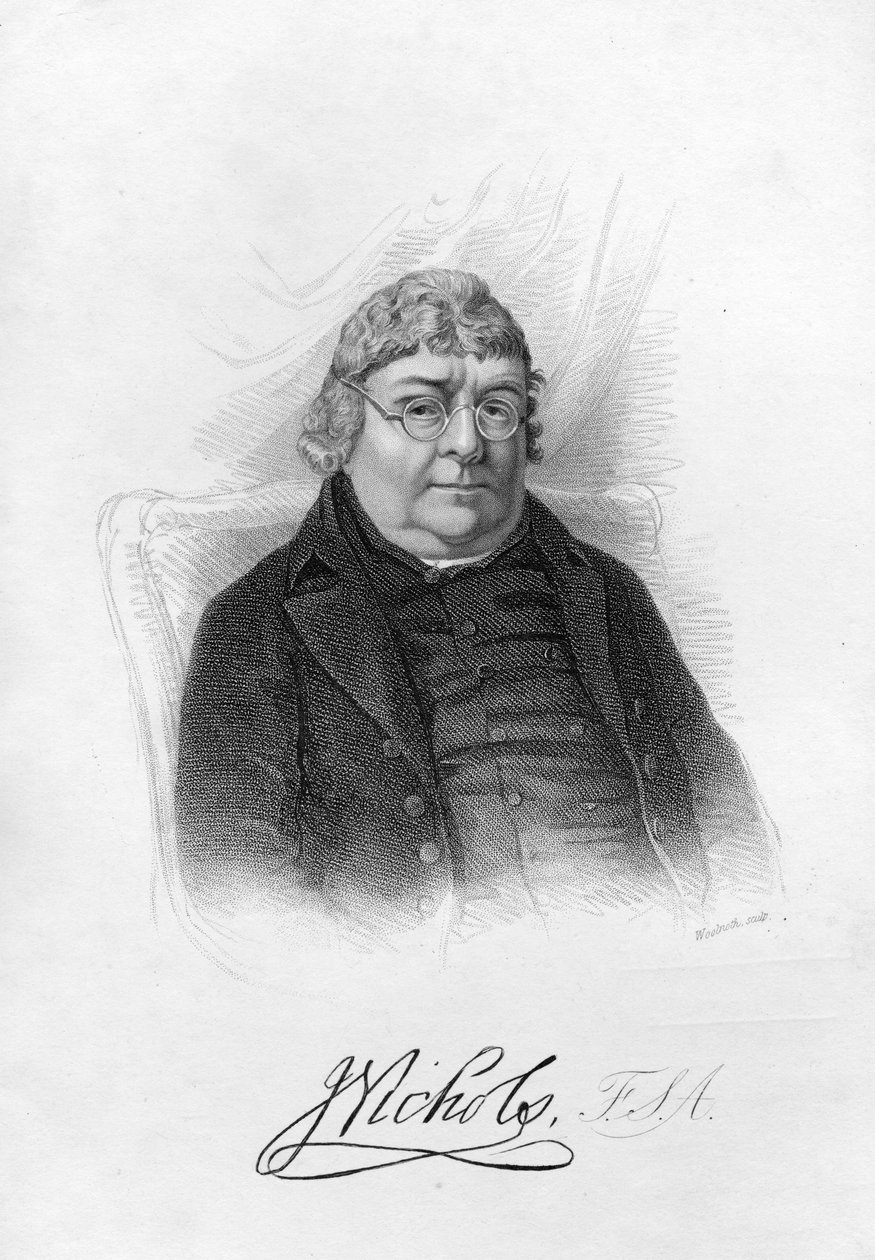 John Nichols, Woolnoth metszet alkotó: English School