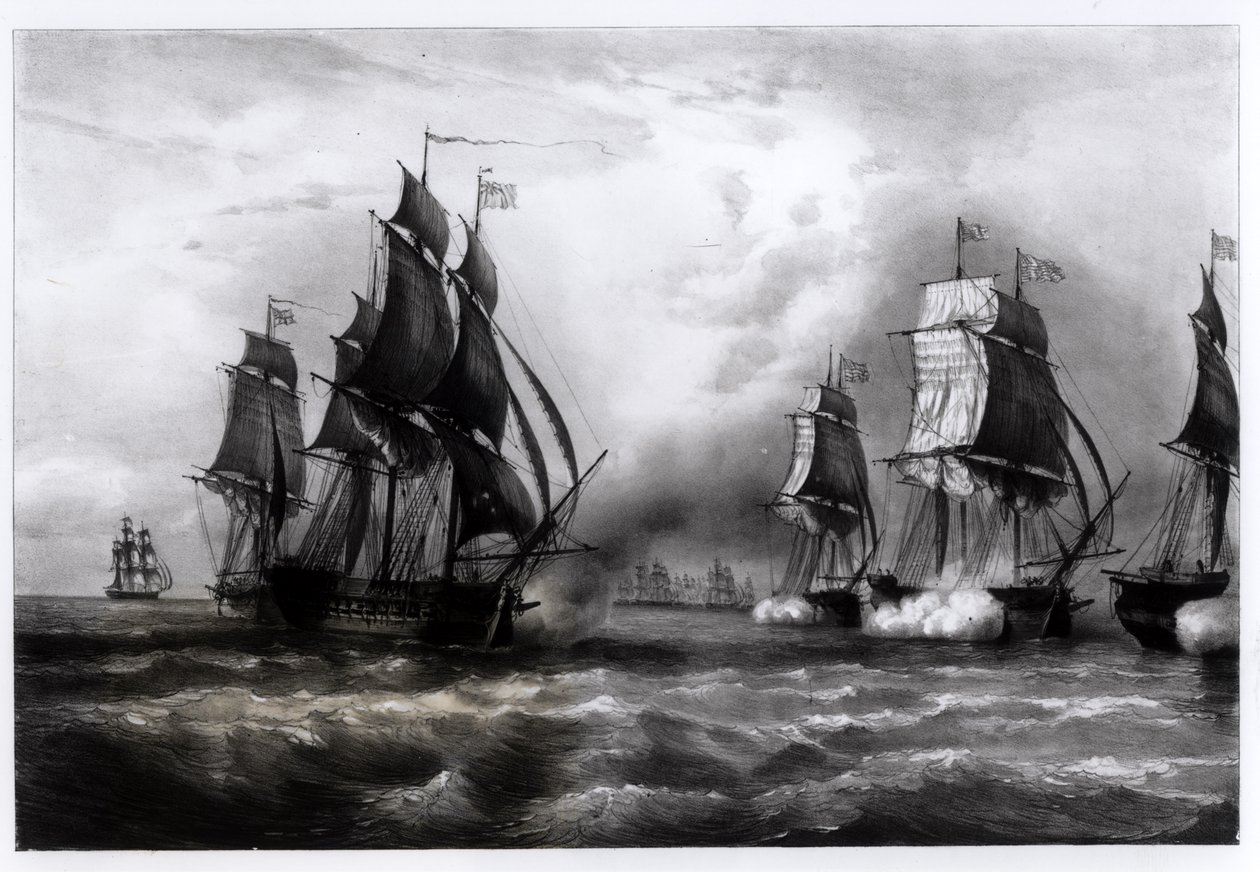 John Paul Jones „Ranger” hajója, 1793 alkotó: English School