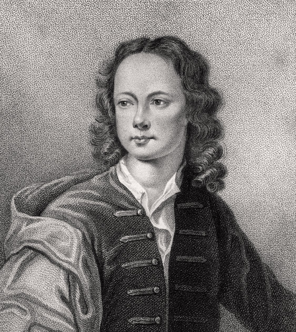 John Poulett, illusztráció a „Királyi és nemes szerzők katalógusából, IV. kötet”, 1806-ban megjelent alkotó: English School
