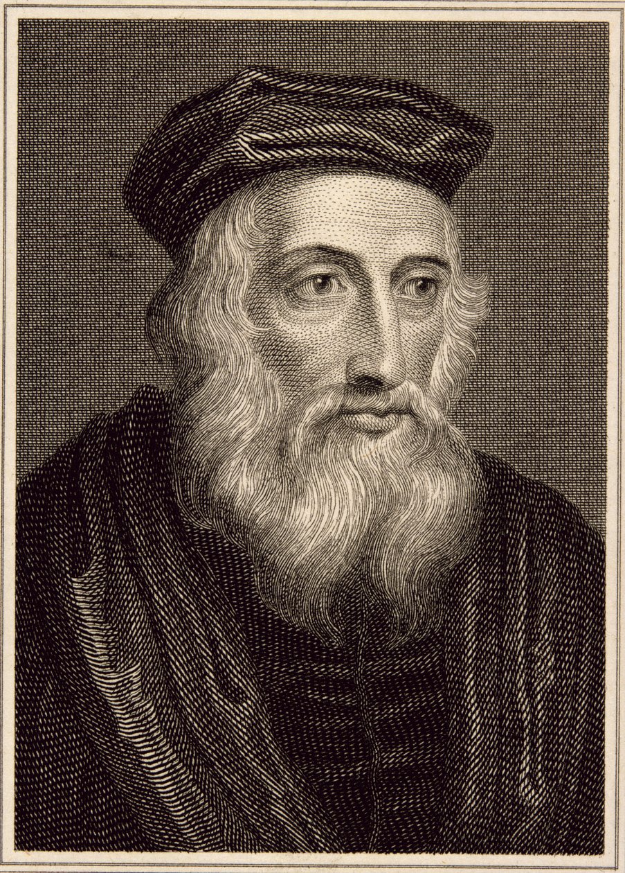 John Wycliffe (1330-84 körül) alkotó: English School
