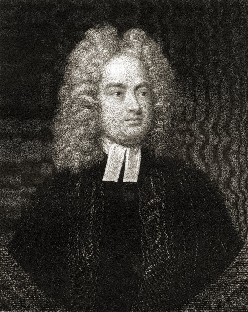 Jonathan Swift (1667-1745), a „The Gallery of Portraits”-ből, 1833-ban jelent meg alkotó: English School