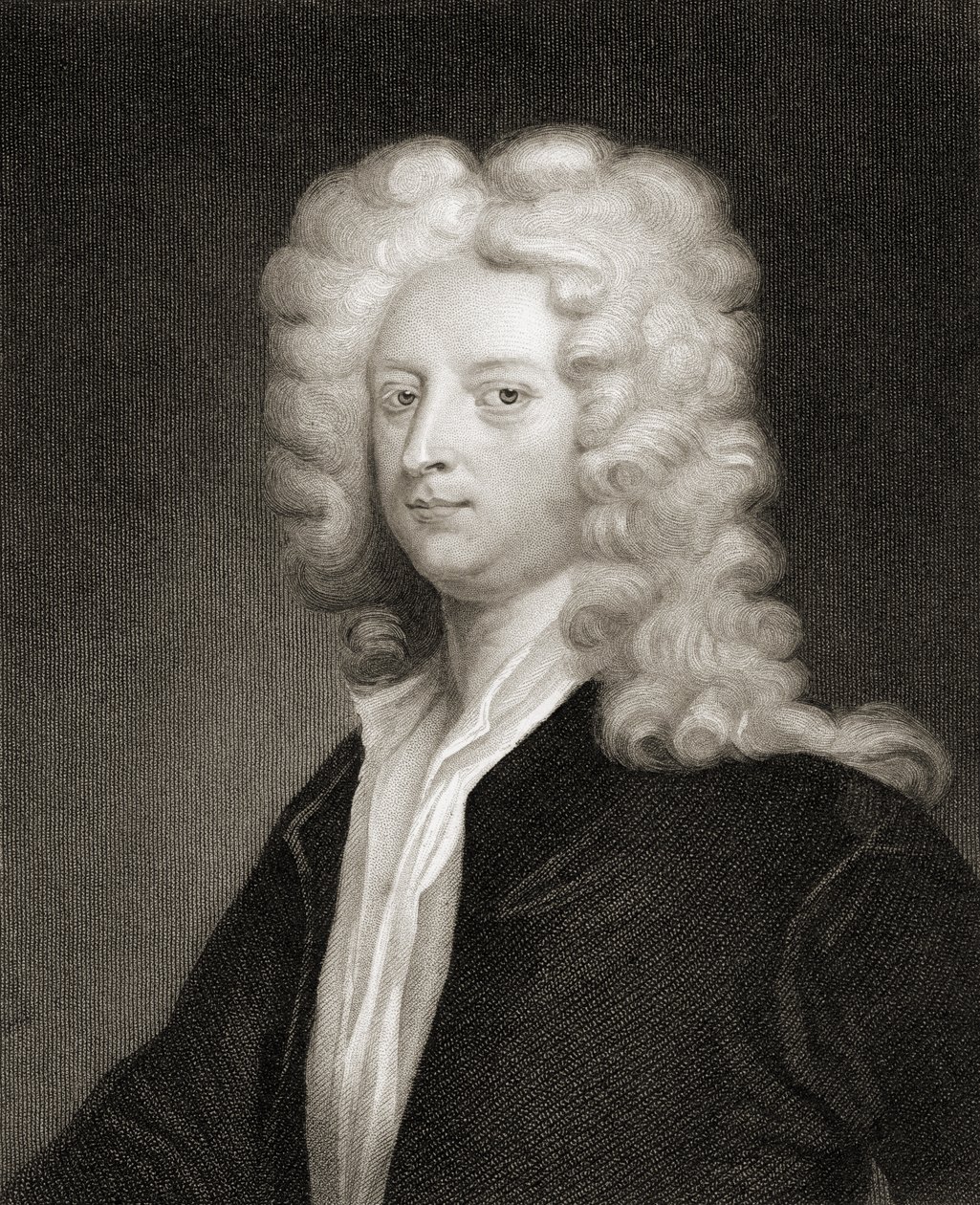Joseph Addison (1672-1719), a Gallery of Portraits-ből, 1833-ban jelent meg alkotó: English School