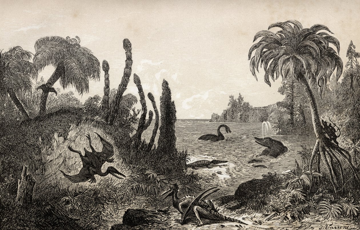 Jurassic táj alkotó: English School