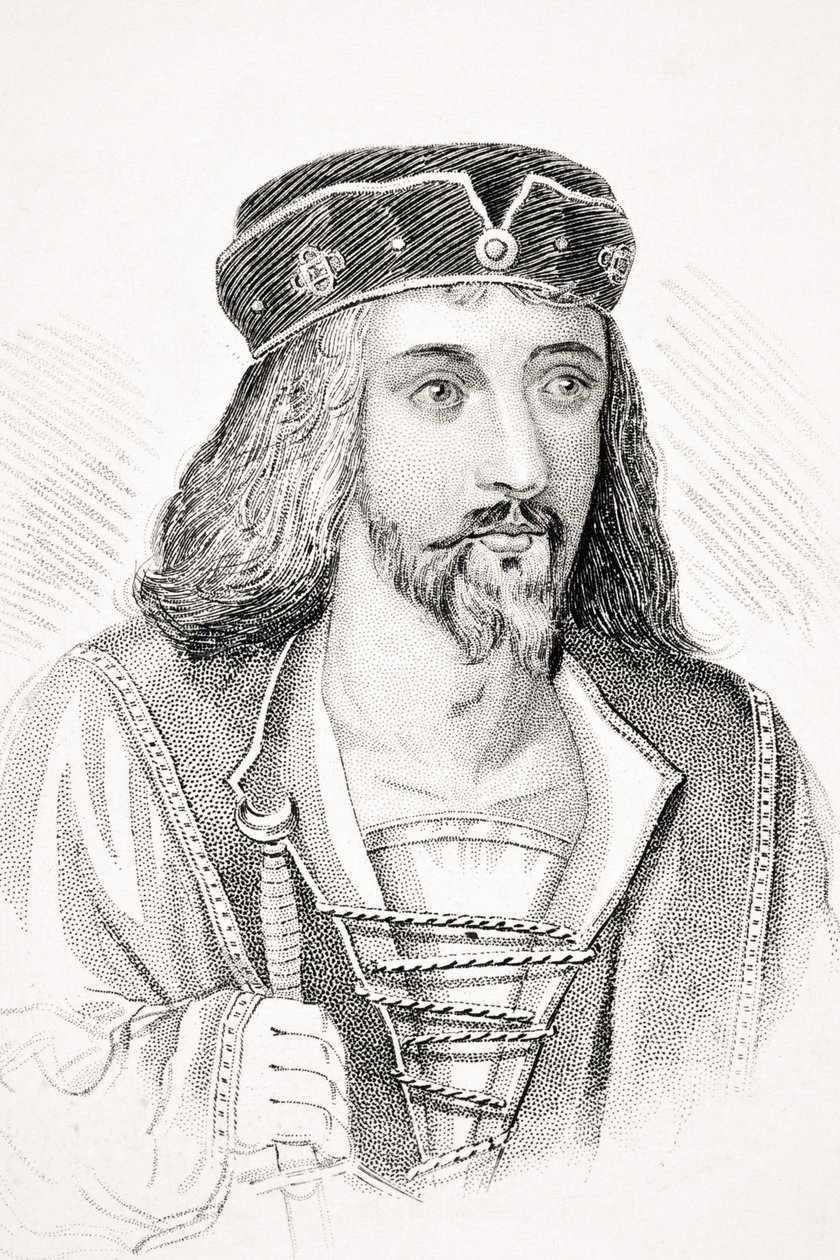 I. Jakab angol király és VI. Skócia, Illusztráció Lord Brougham „Old England