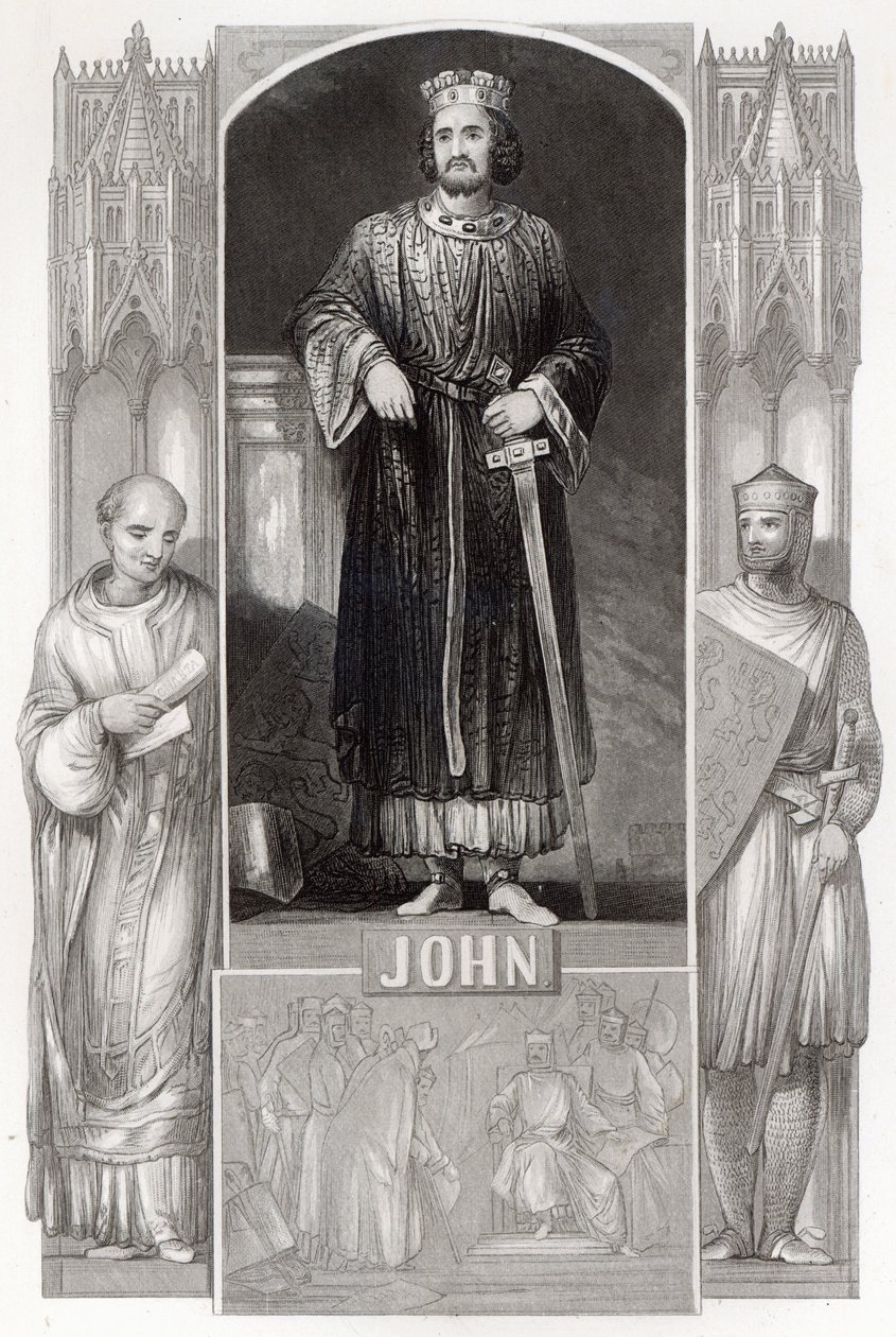 János király alkotó: English School