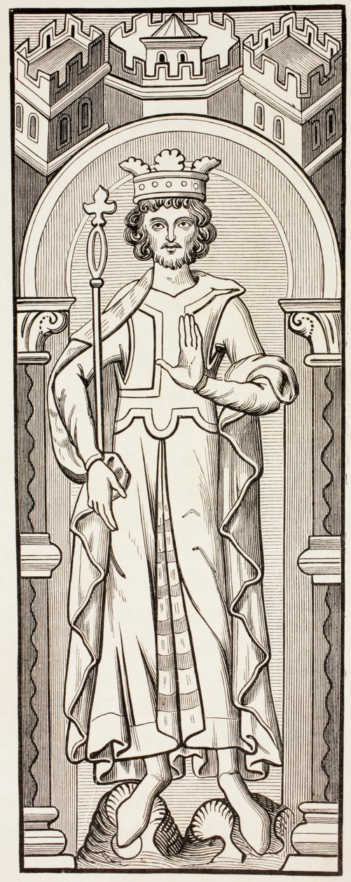 III. Fülöp francia király, 1880 körül alkotó: English School