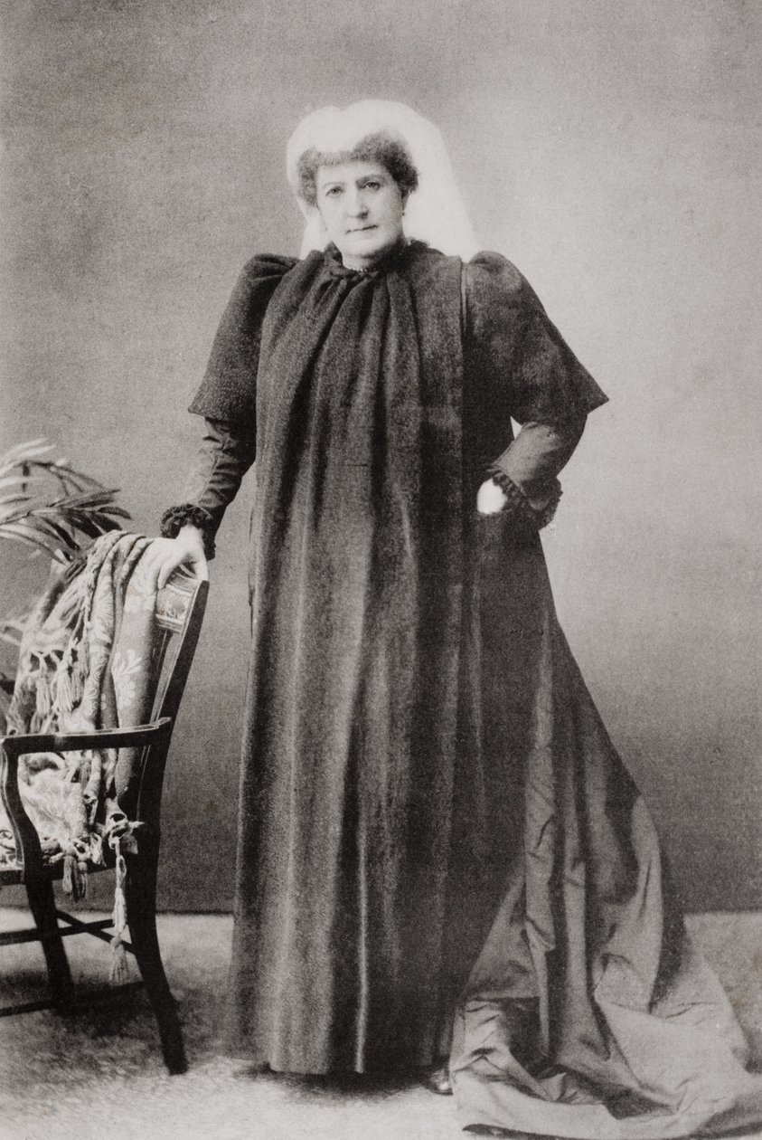 Lady Isabel Burton (1831-96) Isabel Burton (1831-96) 1893-ban megjelent "Sir Richard Burton kapitány élete II. kötetéből" alkotó: English School