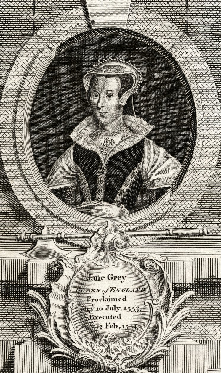 Lady Jane Gray (1537-54) alkotó: English School
