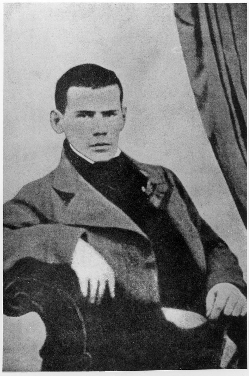 Lev Nyikolajevics Tolsztoj (1828-1910) diákként alkotó: English School