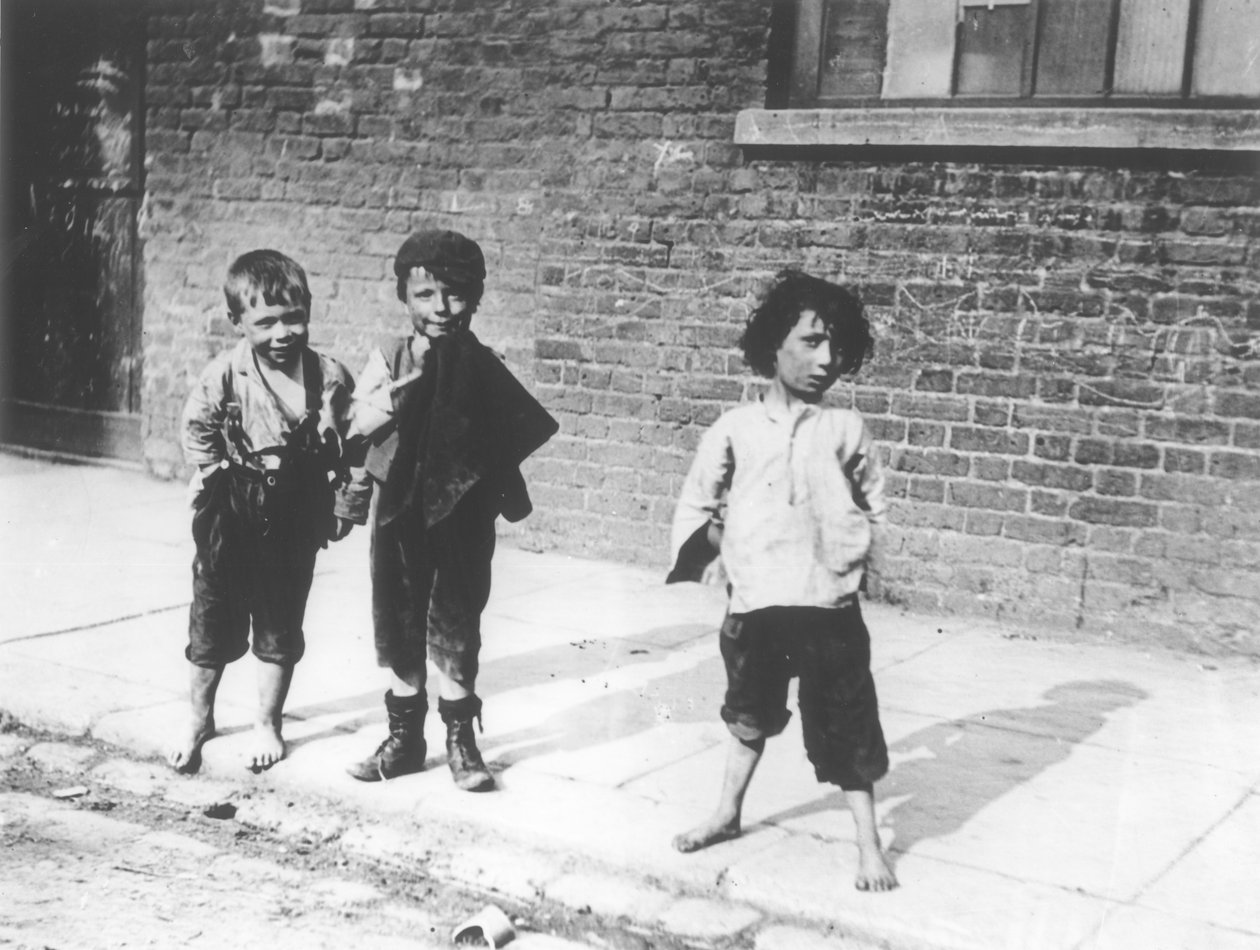 Londoni nyomornegyedek alkotó: English School