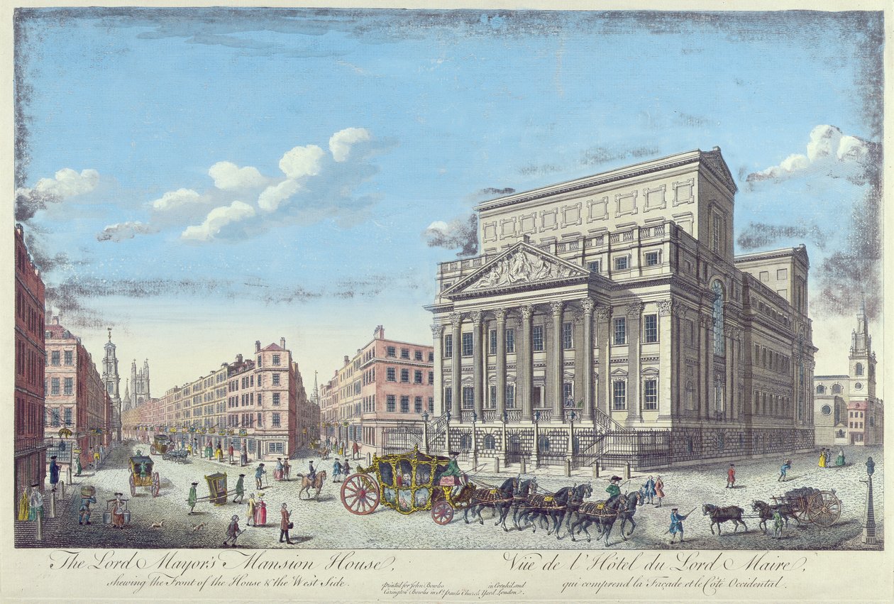 Lord Mayors Kúria, 1753 körül alkotó: English School