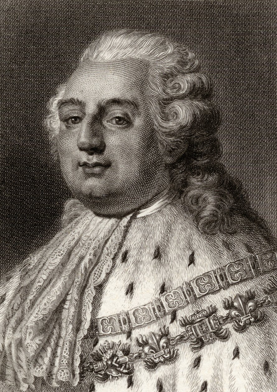 XVI. Lajos (1754-93) francia király alkotó: English School