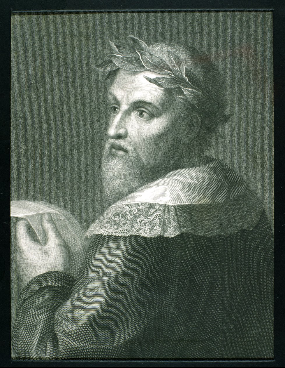 Ludovico Ariosto (1474-1533) a „Arcképek galériájából”, 1833-ban jelent meg alkotó: English School