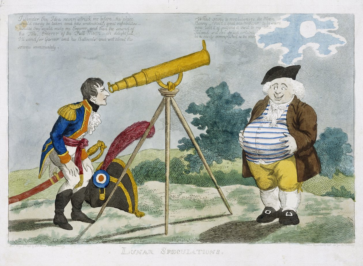 Hold-spekulációk, 1803 alkotó: English School