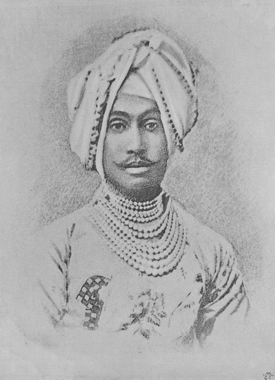 Maharaja Rajinder Singh alkotó: English School