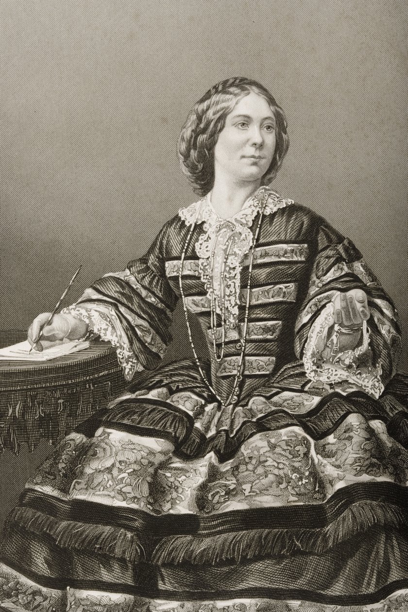 Miss Amy Sedgwick (1830-97) alkotó: English School