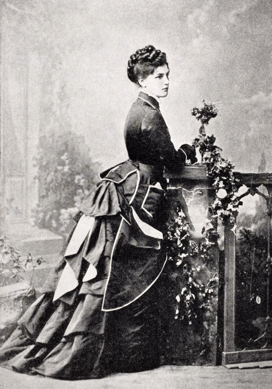 Miss Jennie Jerome, később Lady Randolph Churchill, a „Winston S. Churchill vándorbizottsága” című művéből, a Scribner