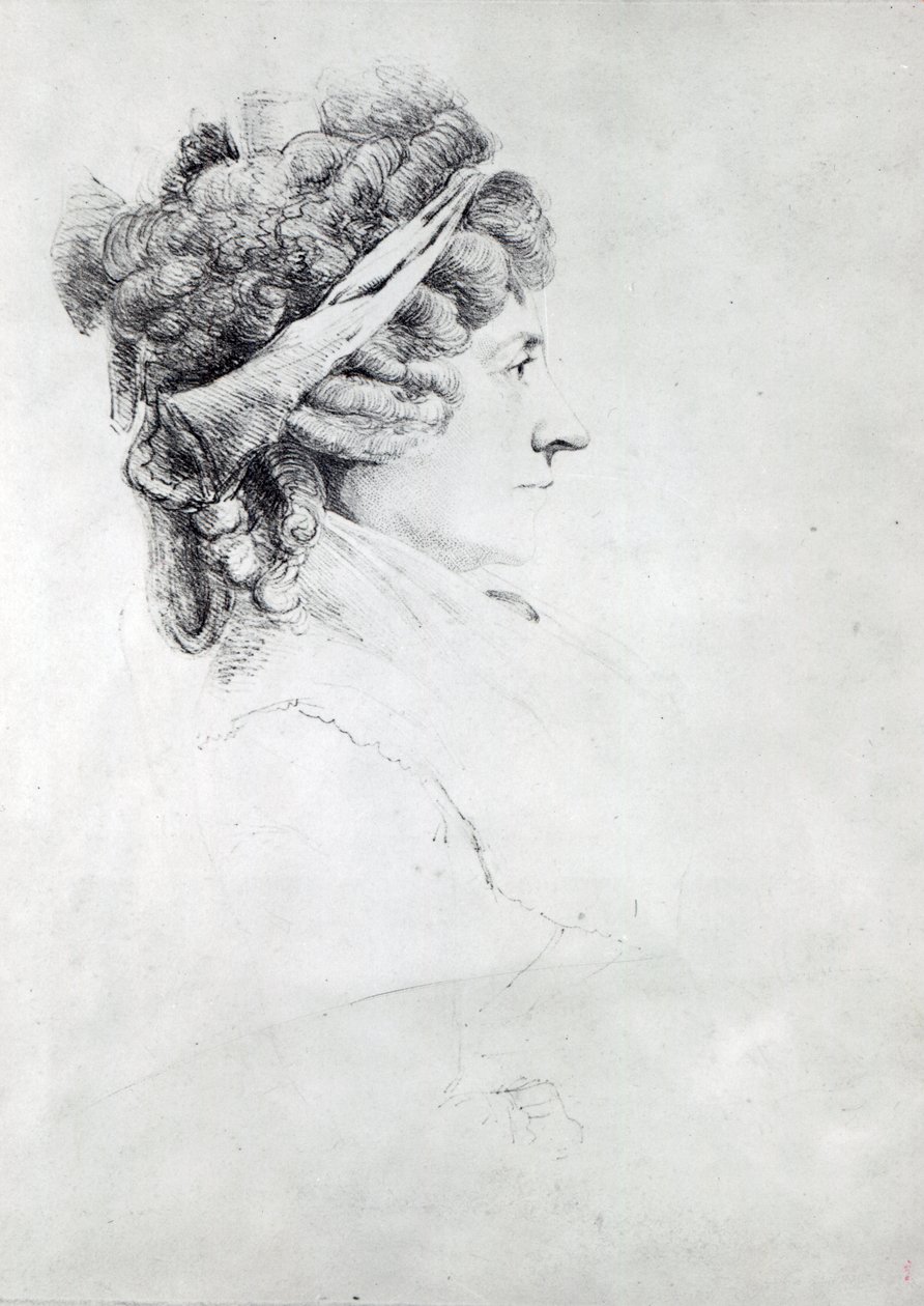 Piozzi asszony alkotó: English School