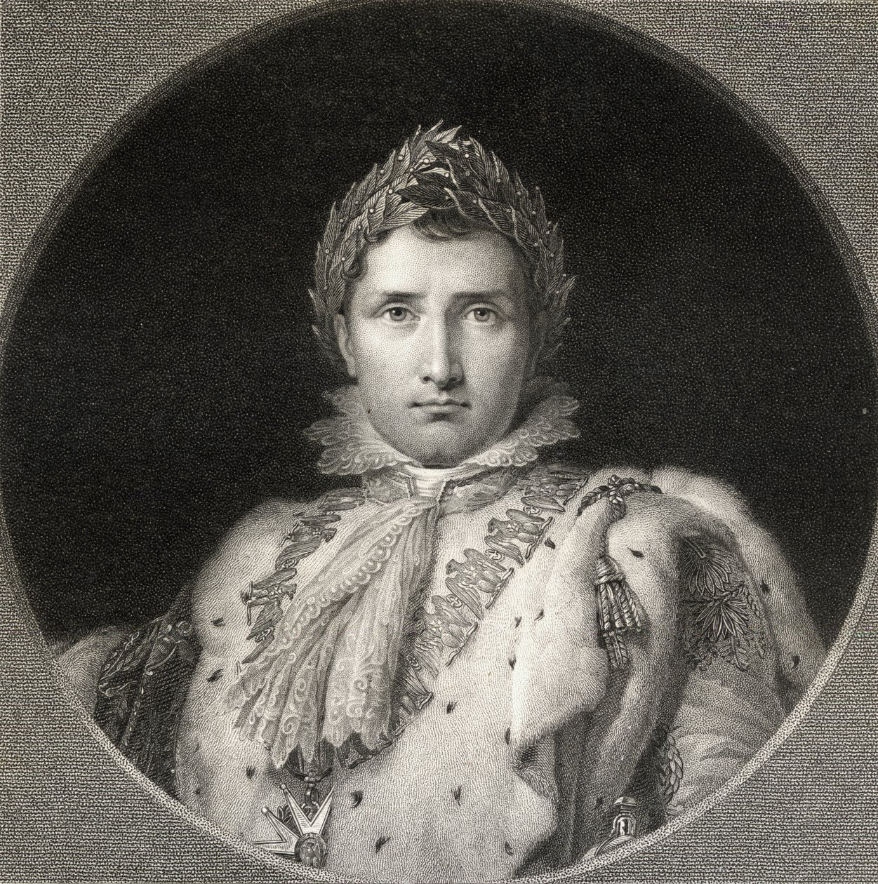 Napóleon Bonaparte (1769-1821) (Franciaország császára) a Portrék Galériájából, 1833-ban alkotó: English School