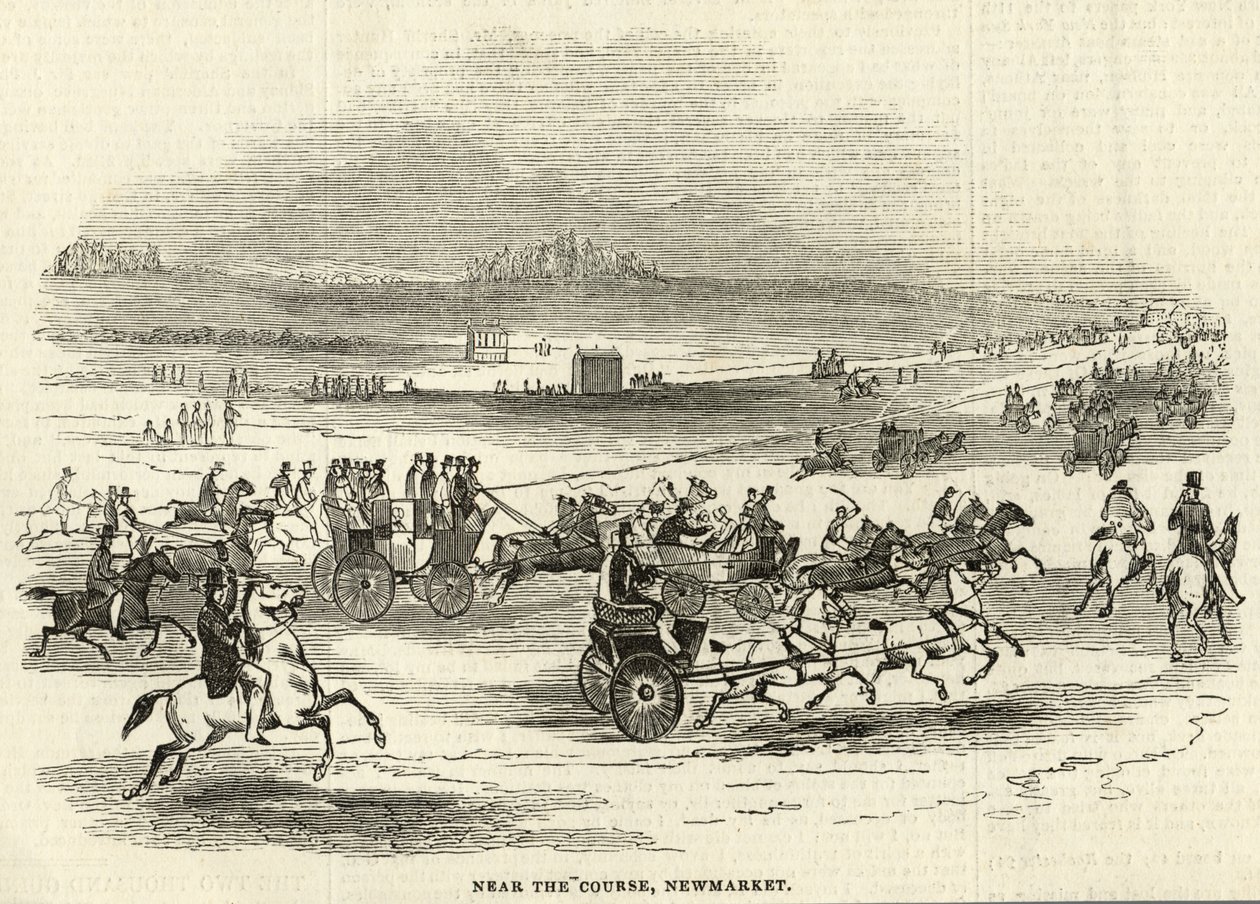 Near the Course, Newmarket, a 