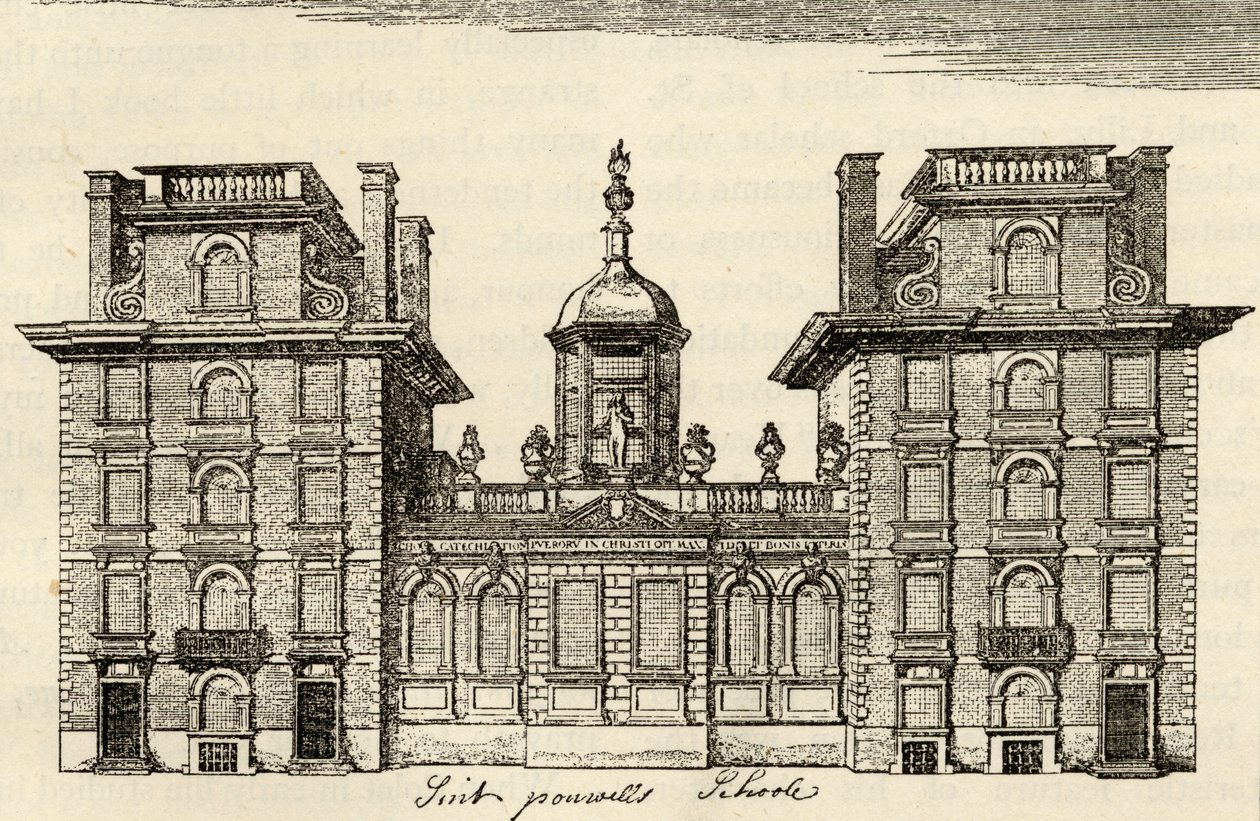 Régi Szent Pál iskola alkotó: English School