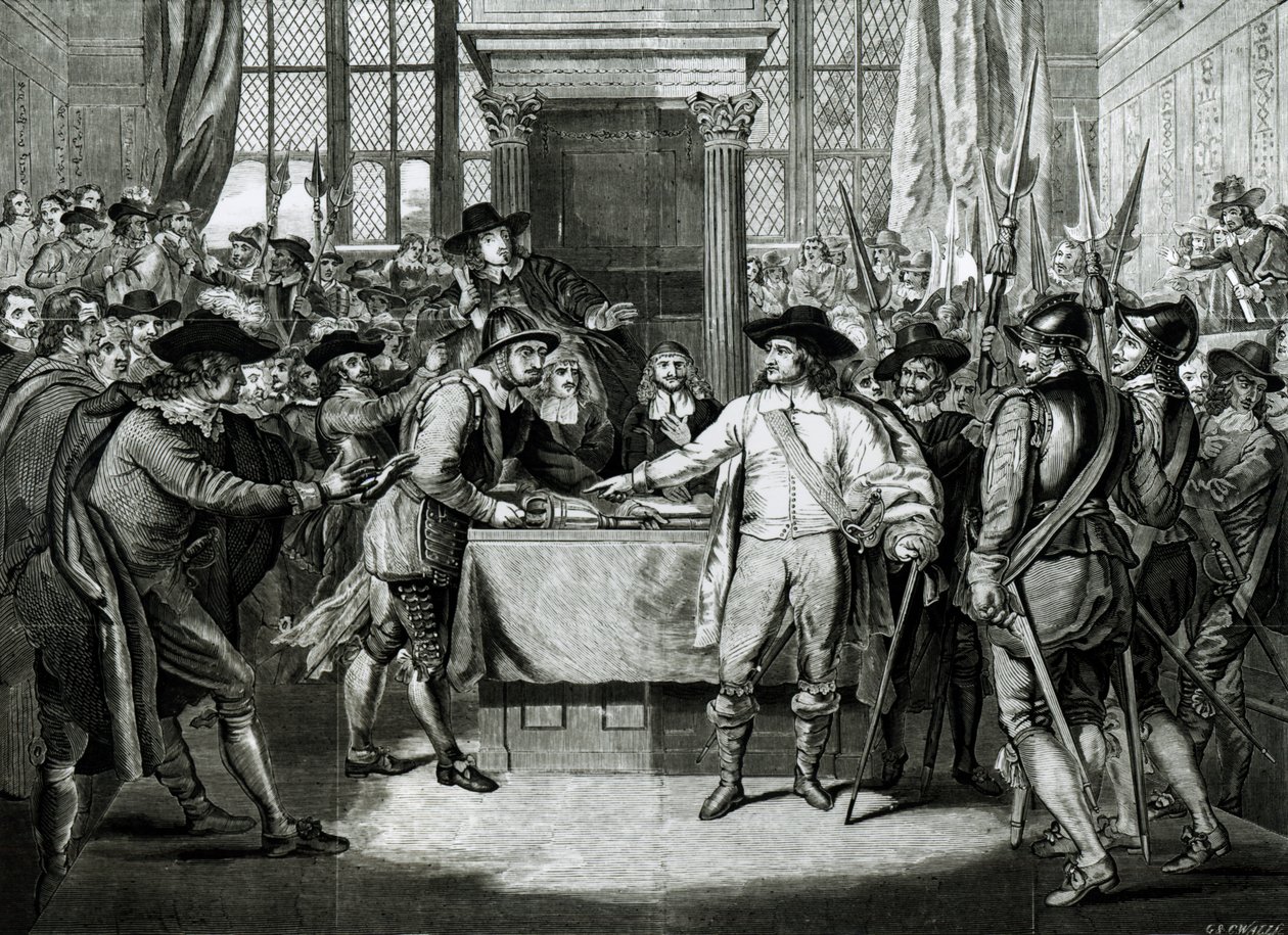 Oliver Cromwell (1599-1658) Az 1653-as hosszú parlament feloszlatása alkotó: English School