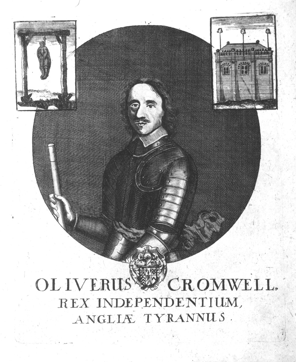 Oliver Cromwell, a függetlenség királya, Anglia zsarnoka alkotó: English School