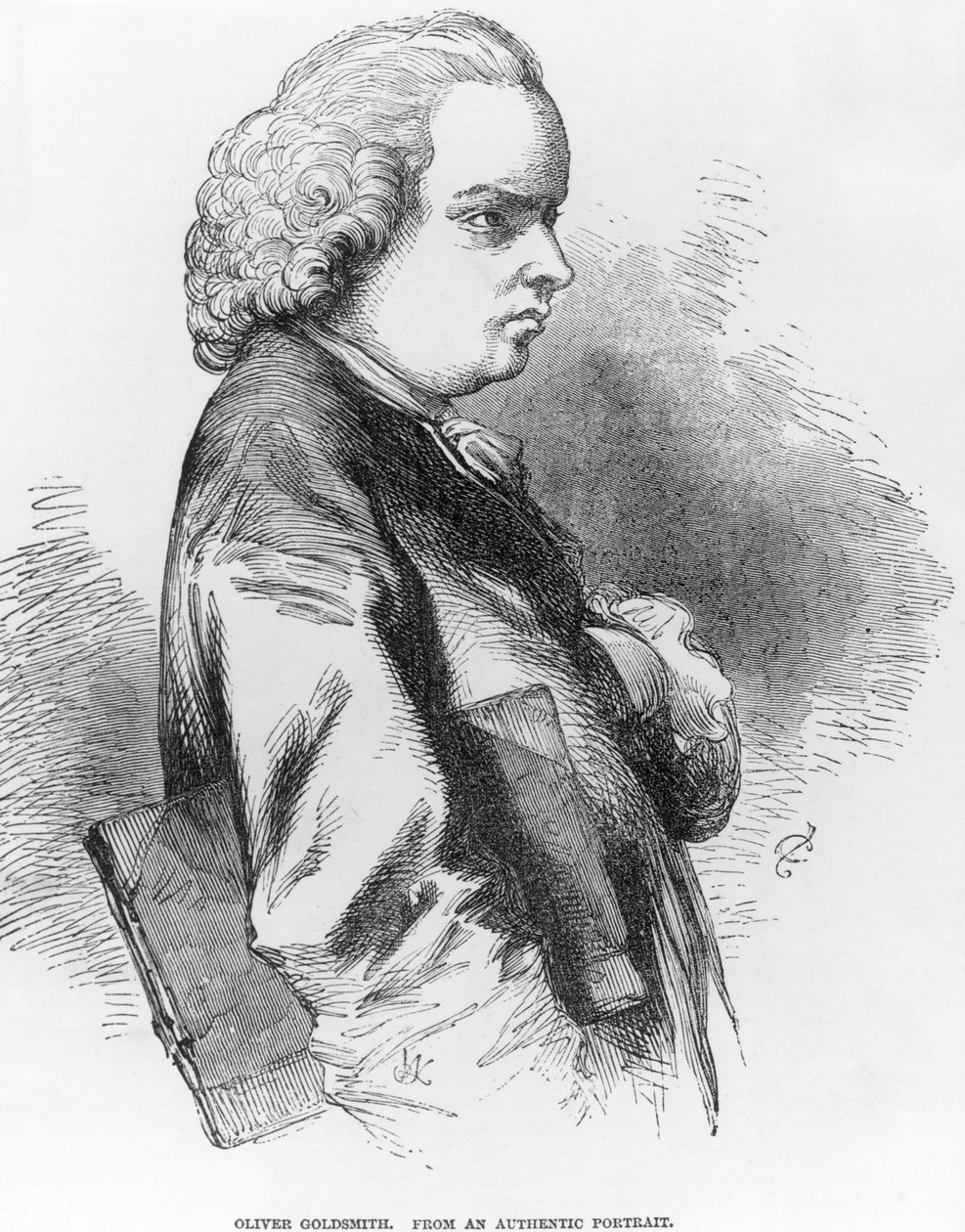 Goldsmith Olivér (1730-74) alkotó: English School