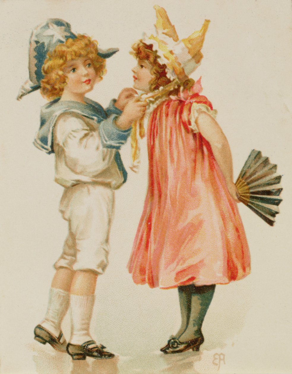 Party Time, karácsonyi képeslap alkotó: English School