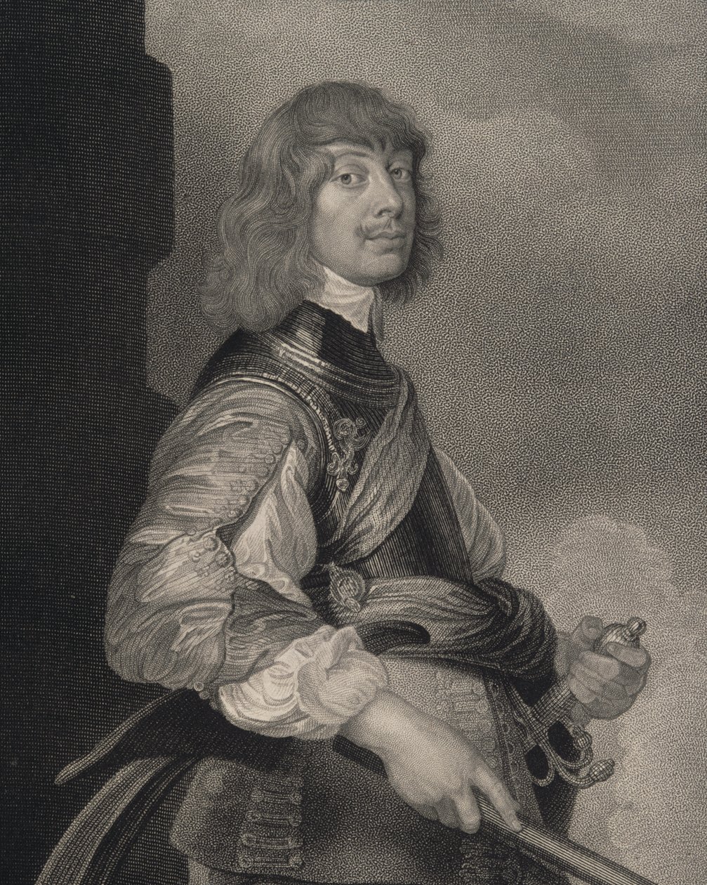 Algernon Percy (1602-68), Northumberland 10. grófjának portréja a „Lodge