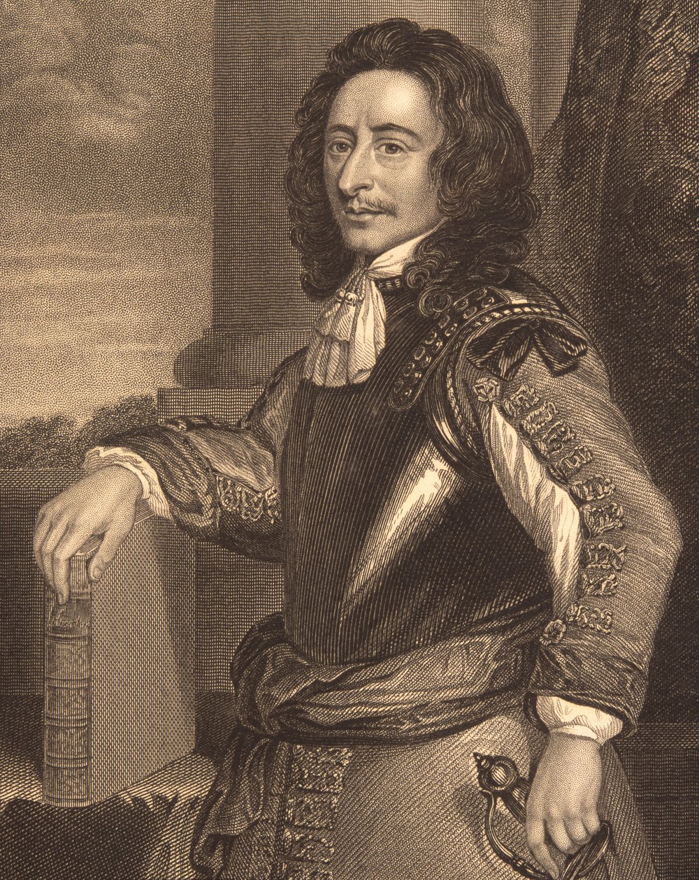 Algernon Sidney (1622-83) portréja a "Lodge