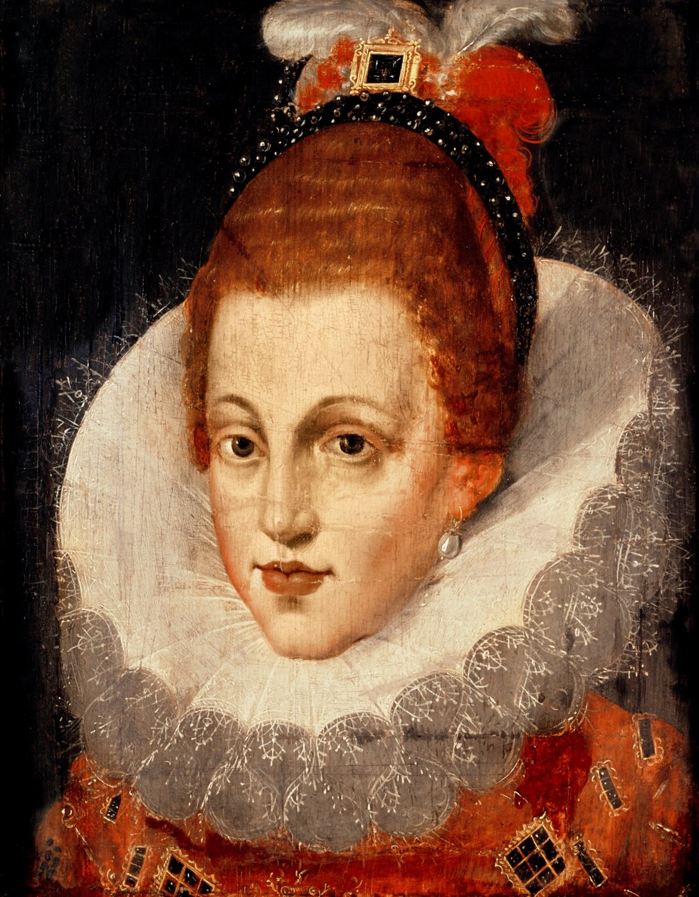 Amy Robsart portréja, Lady Dudley (1532-60) alkotó: English School