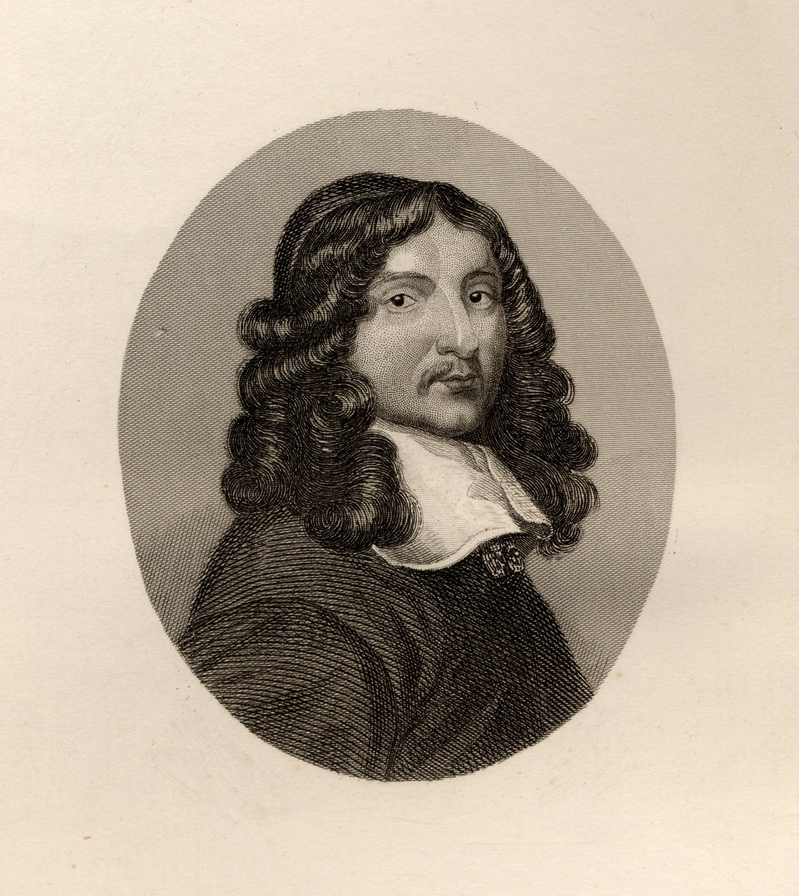 Andrew Marvell (1621-78) portréja alkotó: English School