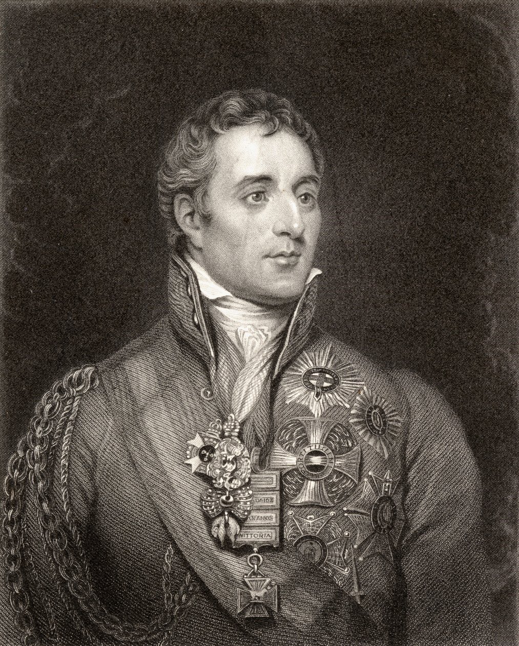 Arthur Wellesley, Wellington 1. hercegének (1769-1852) portréja alkotó: English School