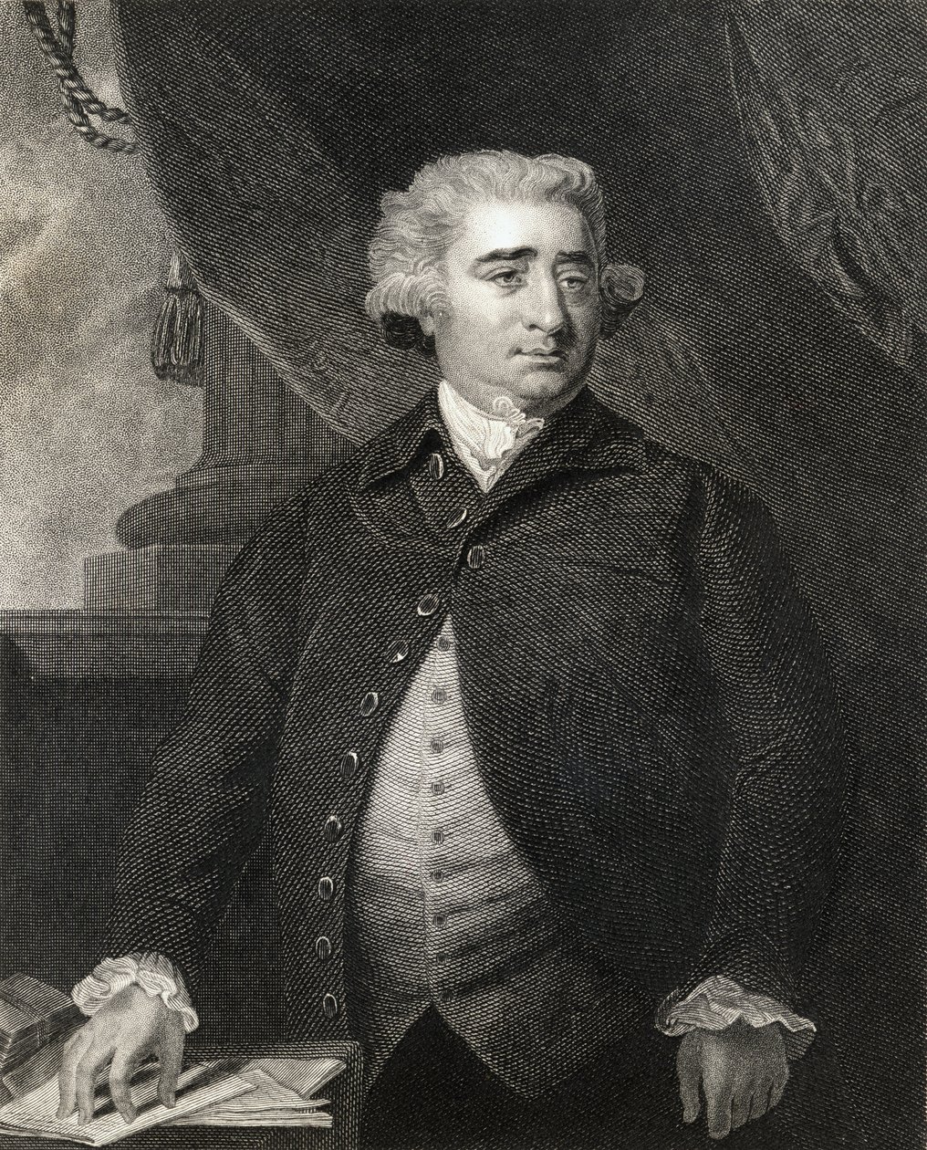 Charles James Fox (1749-1806) portréja alkotó: English School
