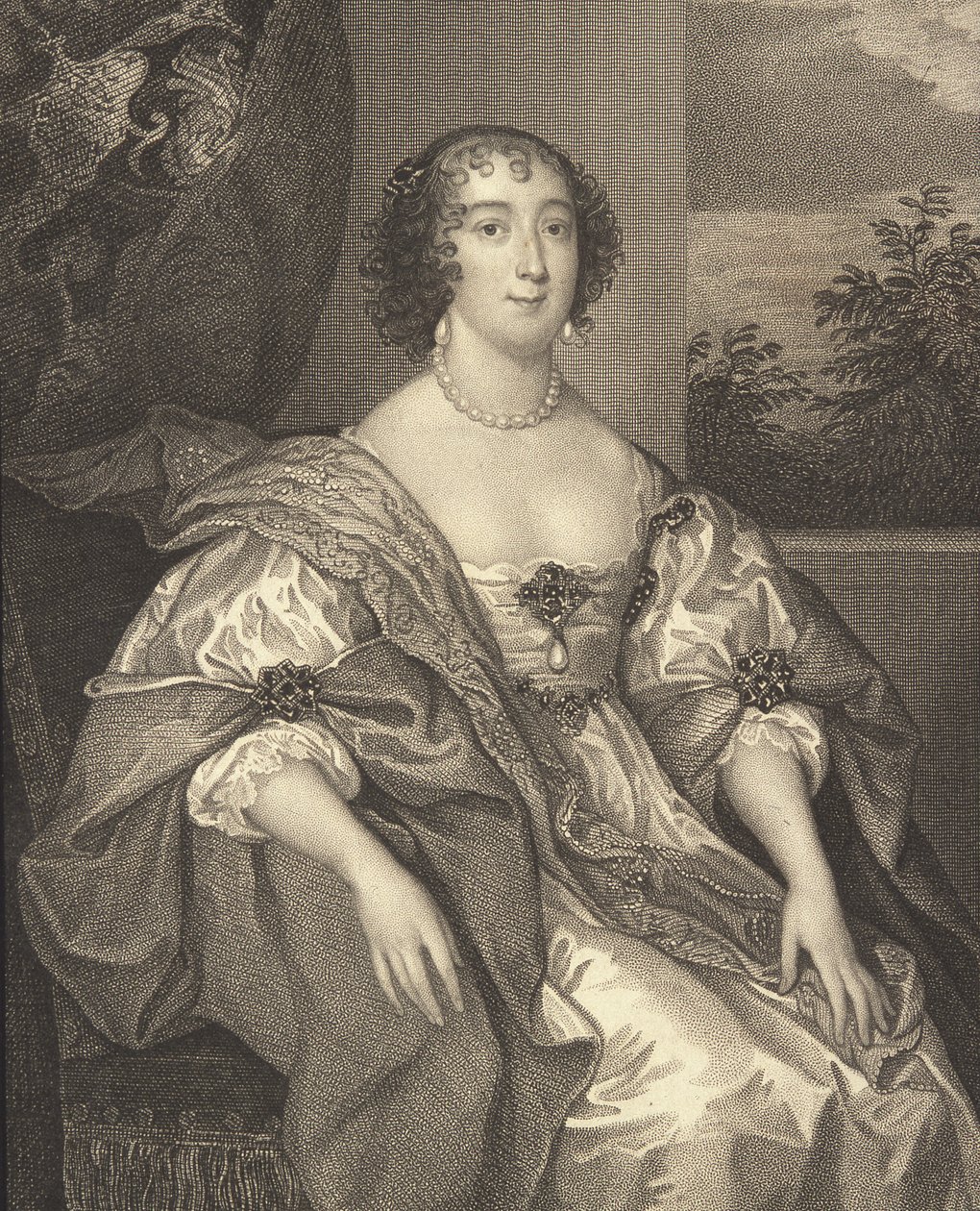 Dorothy Percy, Leicester grófnőjének (kb. 1598-1659) portréja a „Lodge